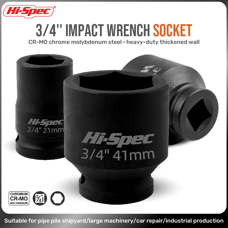 Pneumatic Impact Wrench - Hi-Spec 3/4
