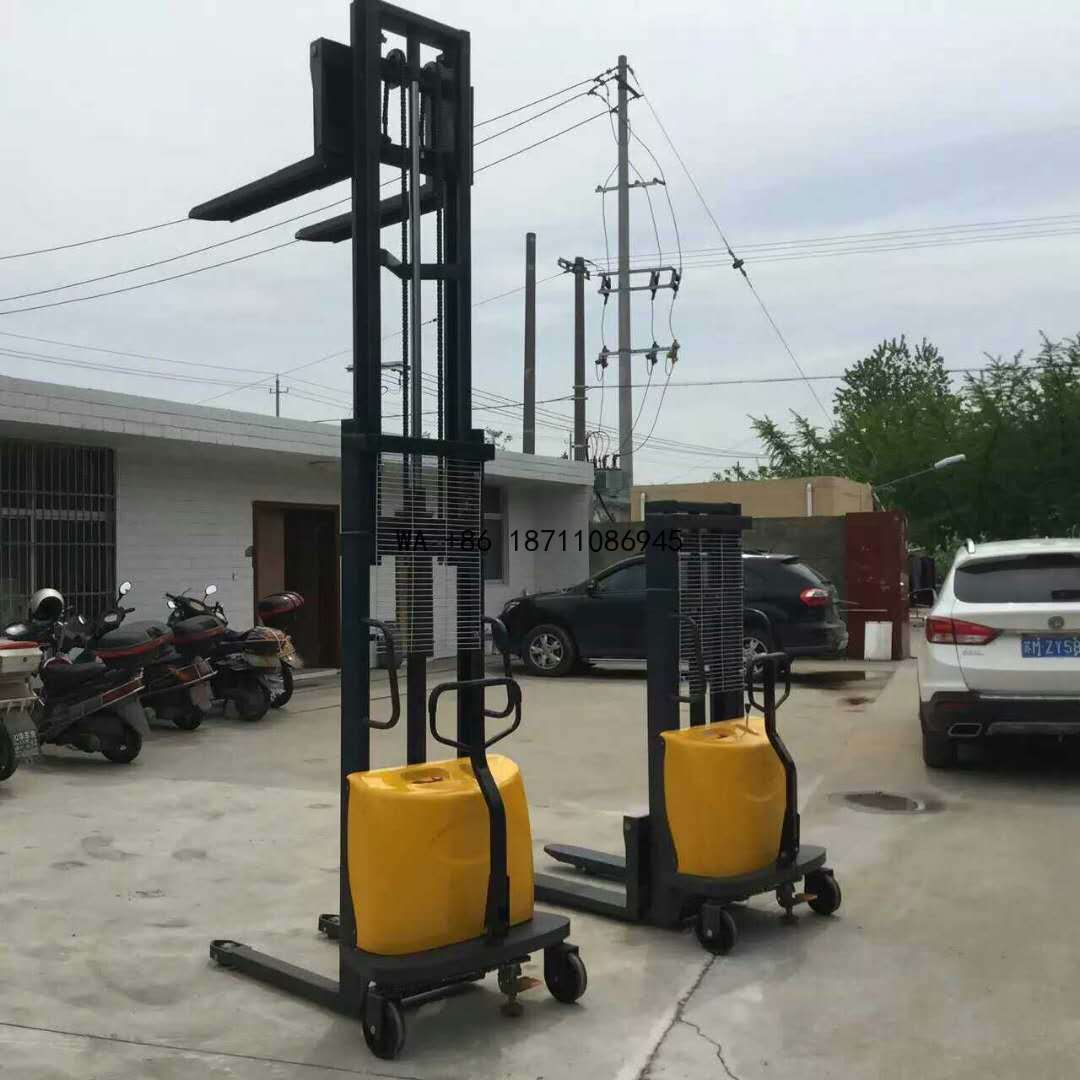 Hydraulic Car Lift - Hydraulic Electric Stacker Push Lift Truck