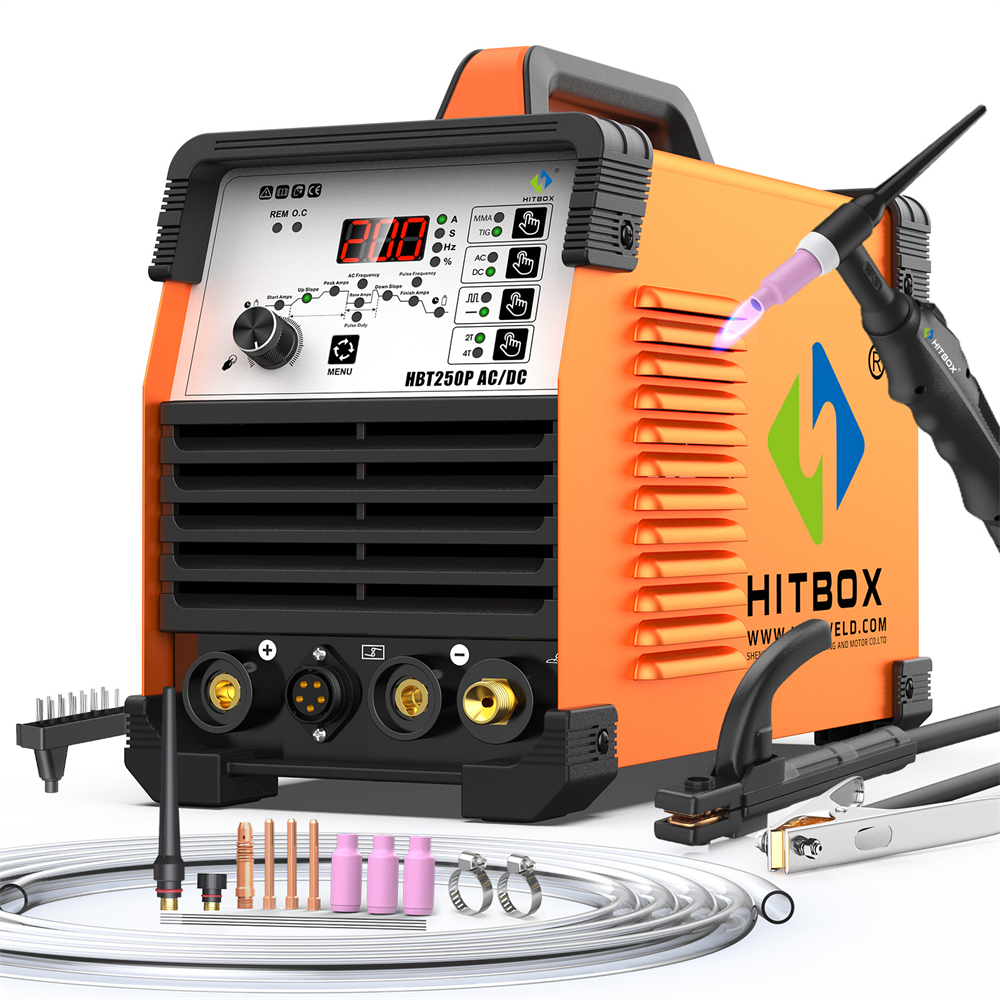 HITBOX 200A 6 in 1 HF TIG AC/D - Tig Welder Machine recension och pris