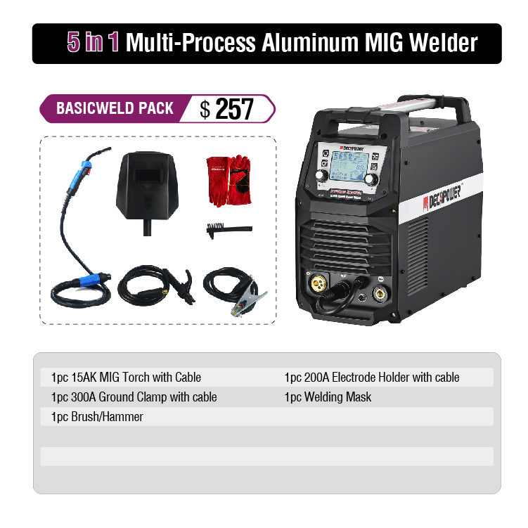 MSFactory WHOLESALE 5 in 1 MMA - Tig Welder Machine recension och pris