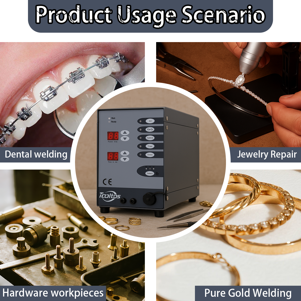 tooltos Jewelry Soldering Mach - Tig Welder Machine recension och pris
