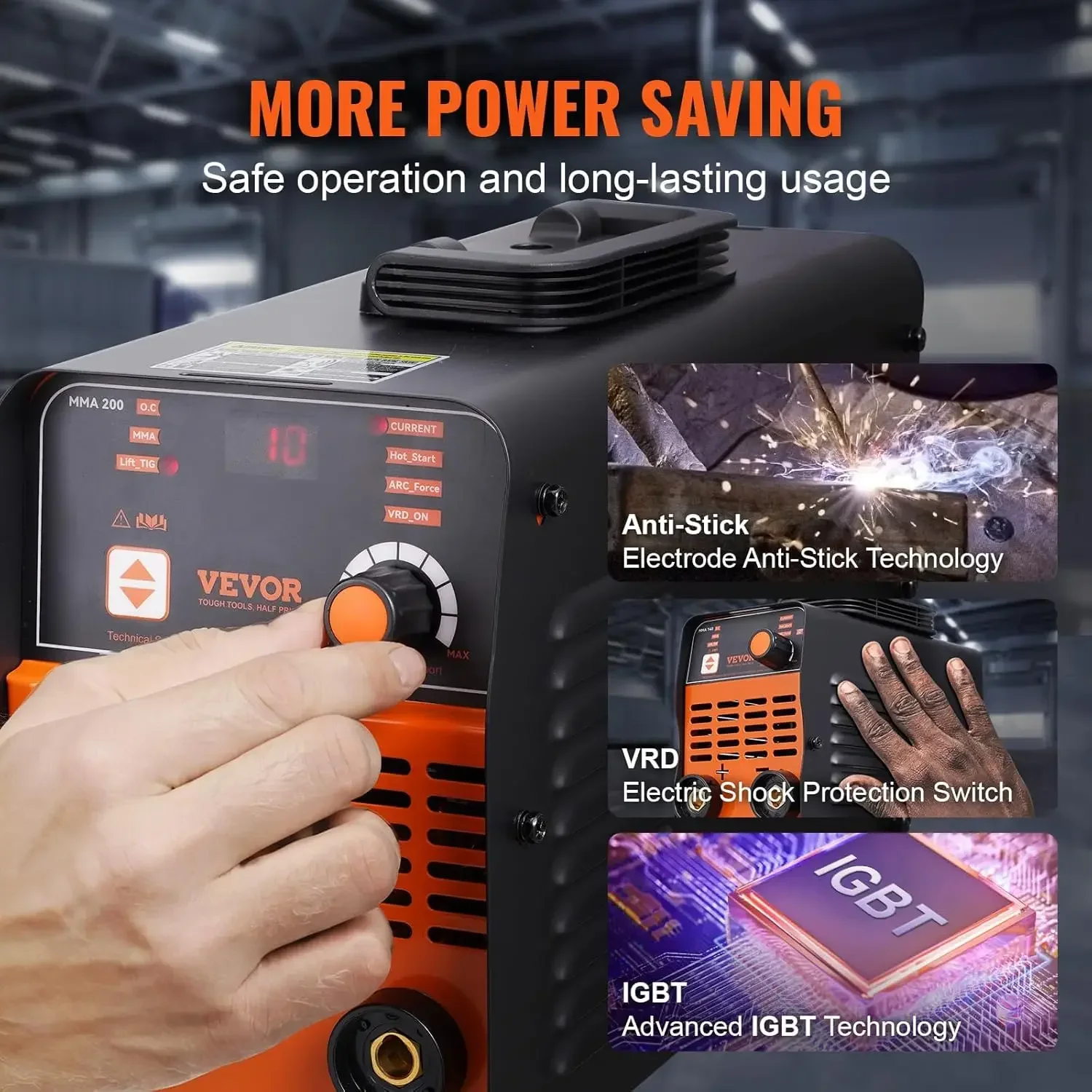 Stick Welder, 200Amp 2 in 1 AR - Tig Welder Machine recension och pris