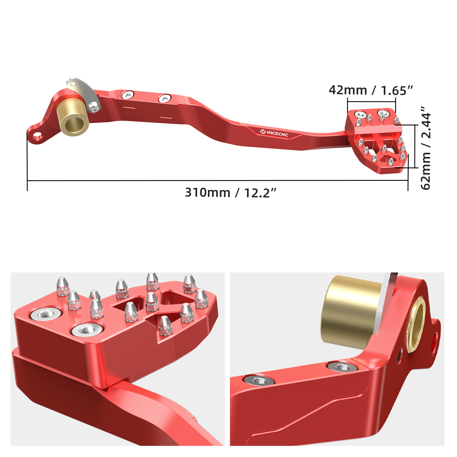 10mm Brake Lever For Yamaha Ba - Exhaust Pipe Expander recension och pris