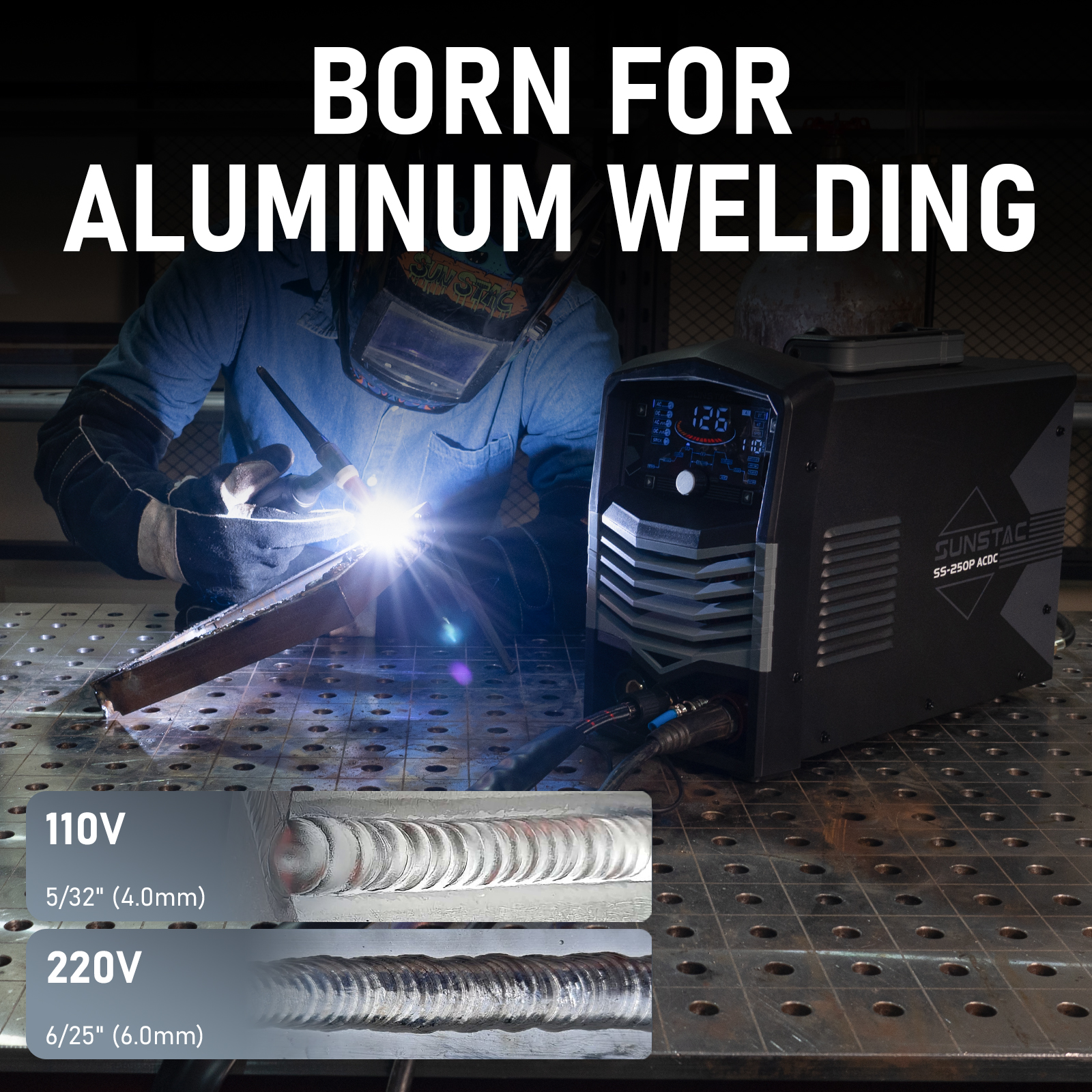 250A AC/DC Aluminum TIG Welder - Tig Welder Machine recension och pris