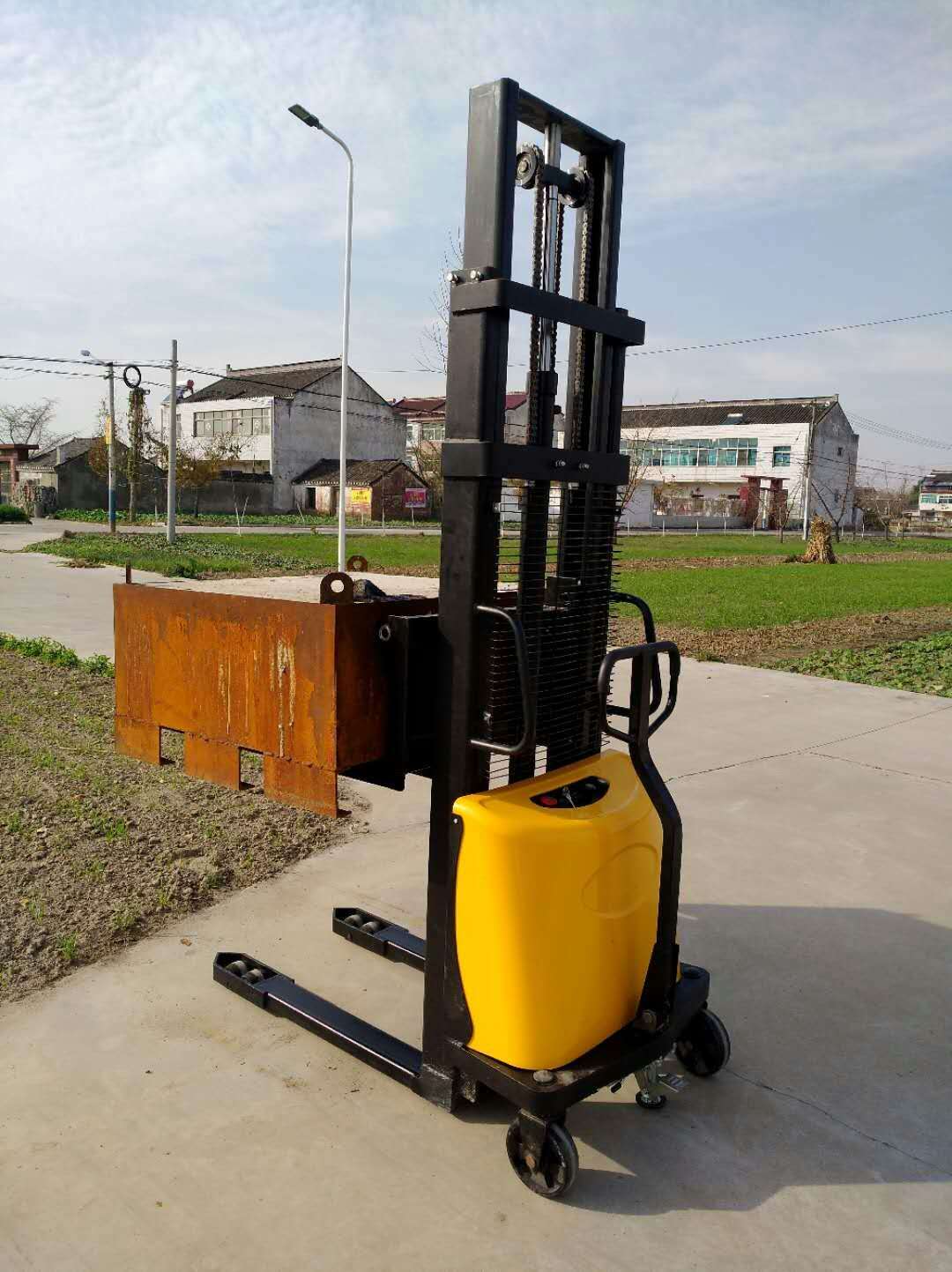 Hydraulic Electric Stacker Pus - Hydraulic Car Lift recension och pris