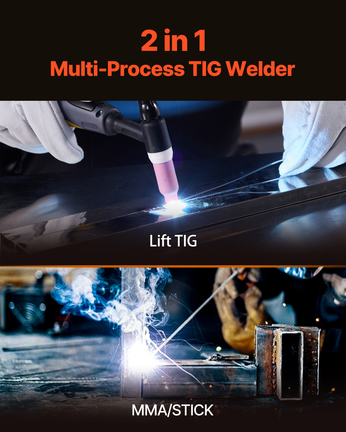 SucceBuy TIG Welder 205A 2in1  - Tig Welder Machine recension och pris